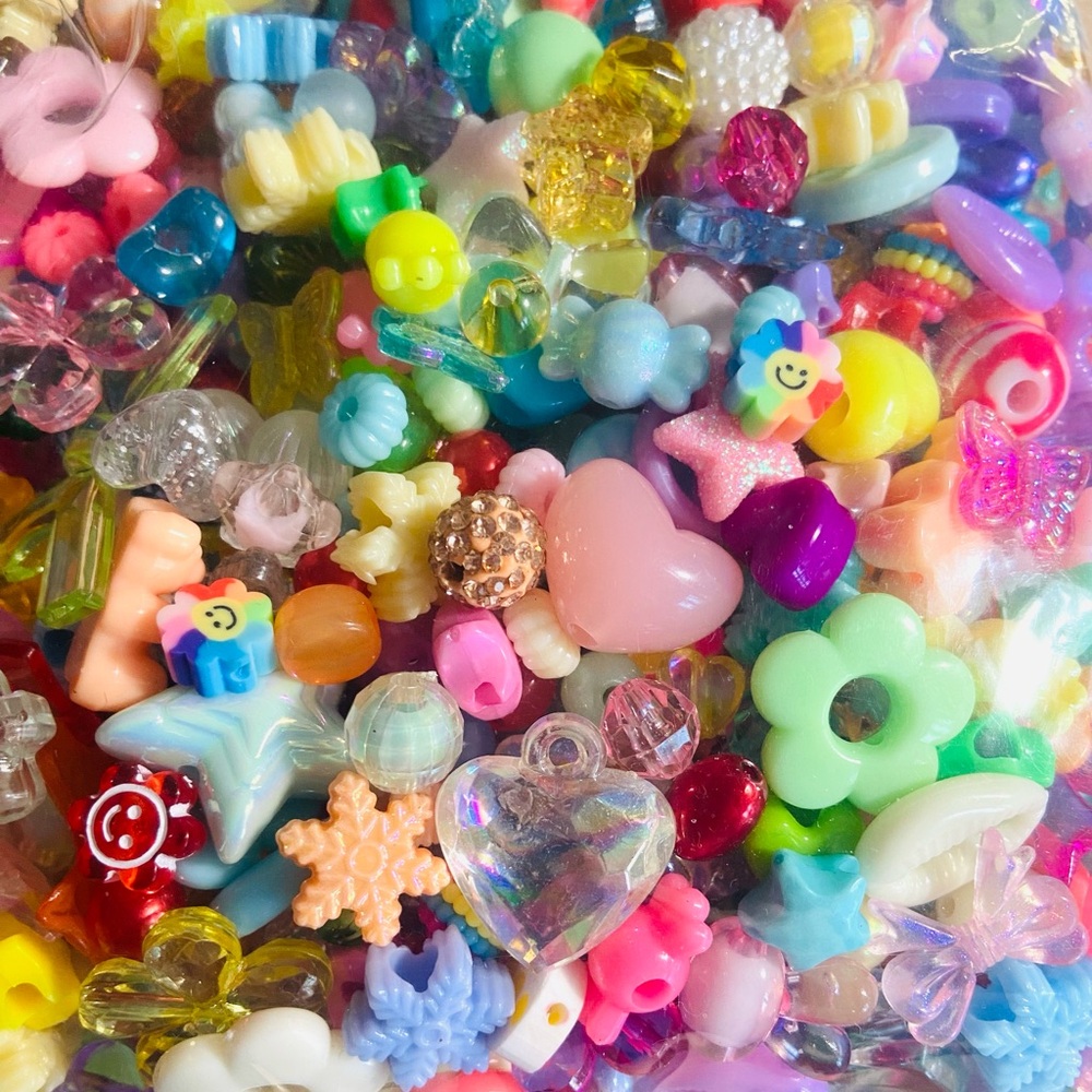 Wholesale 5 LBS Colorful Kandi Bead Assortment